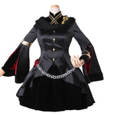 Fate Grand Order Black Formal Dress Uniform Lancer Ereshkigal Cosplay Costume - ACcosplay
